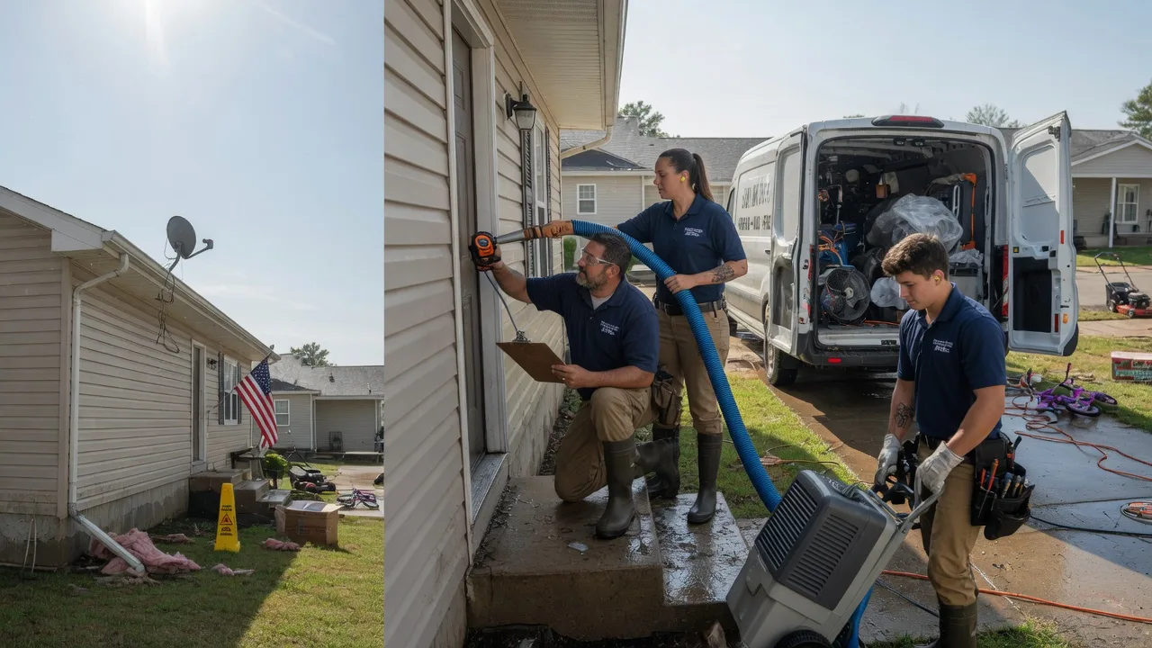 Ceiling Water Damage Restoration in Redfield, KS near me